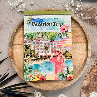 20 Sheets Vacation Trip Holiday Sticker Book for Scrapbooking