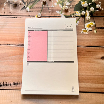 60 Sheets Daily Writing Desk Memo Pads