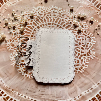 15 Sheets Gentle Touch in Your Hands Series Loose-Leaf Notebook with Custom Shapes