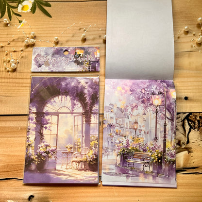 30 Pcs Morning Impressions Vintage Scenery Non Adhesive Material Paper