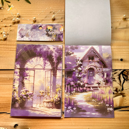 30 Pcs Morning Impressions Vintage Scenery Non Adhesive Material Paper