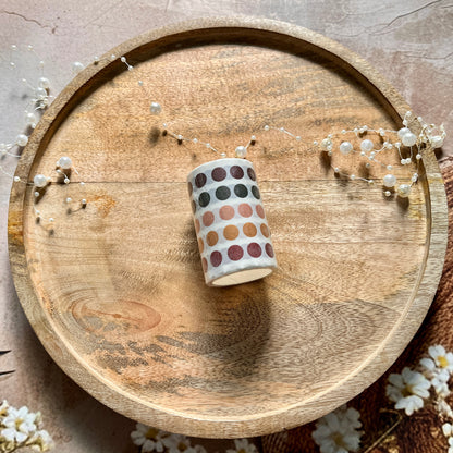 1 Pc 3M Dot Series Round Gradient Paper Tape For Journaling