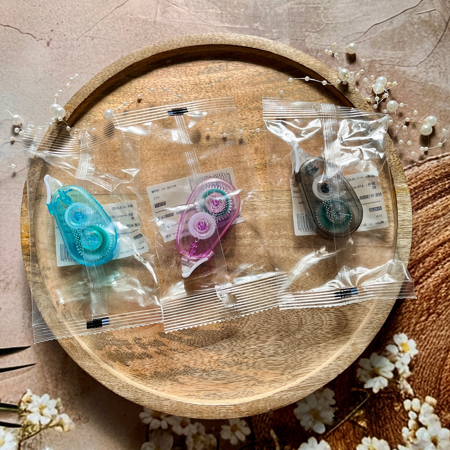 1pc High Viscosity Transparent Adhesive Flip cover Dot Glue Tape