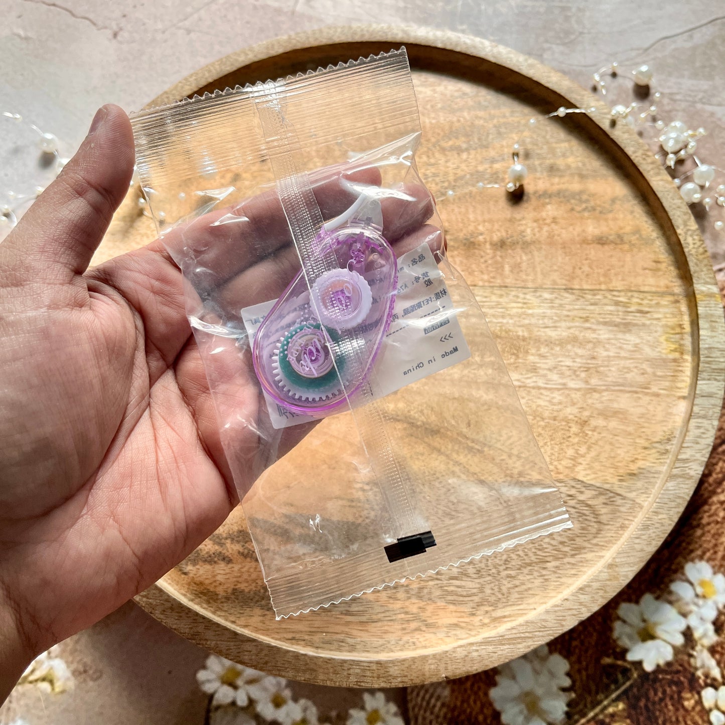 1pc High Viscosity Transparent Adhesive Flip cover Dot Glue Tape