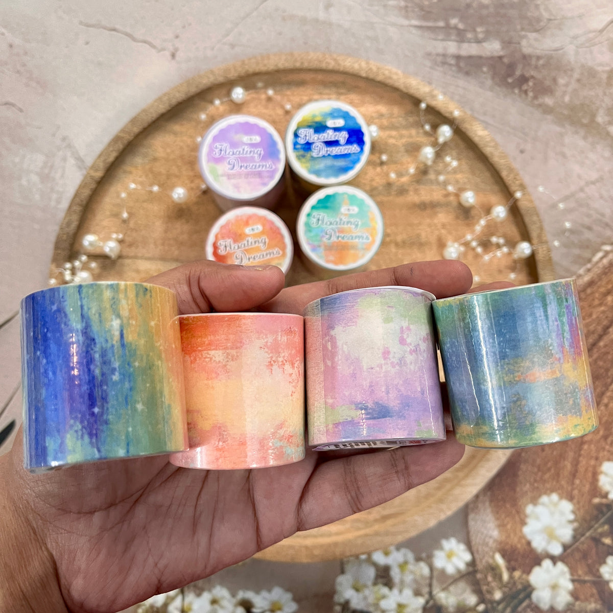 1 Roll Dreams of The Floating World Series Retro style Decals Tape