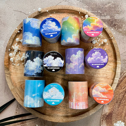 1 Roll Journey Through The Clouds Series Clouds and Sunset Theme Tape