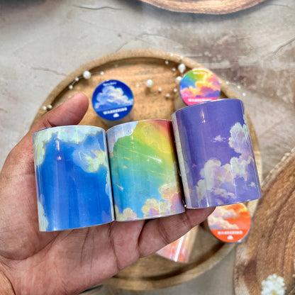 1 Roll Journey Through The Clouds Series Clouds and Sunset Theme Tape