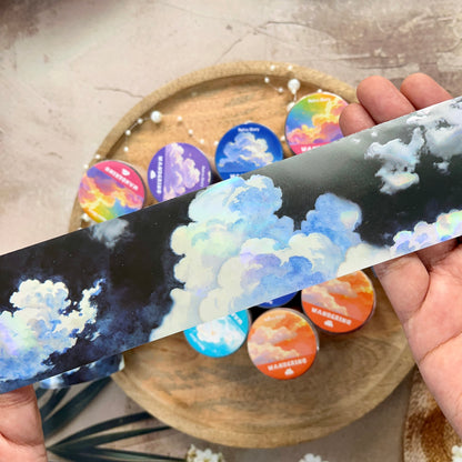 1 Roll Journey Through The Clouds Series Clouds and Sunset Theme Tape