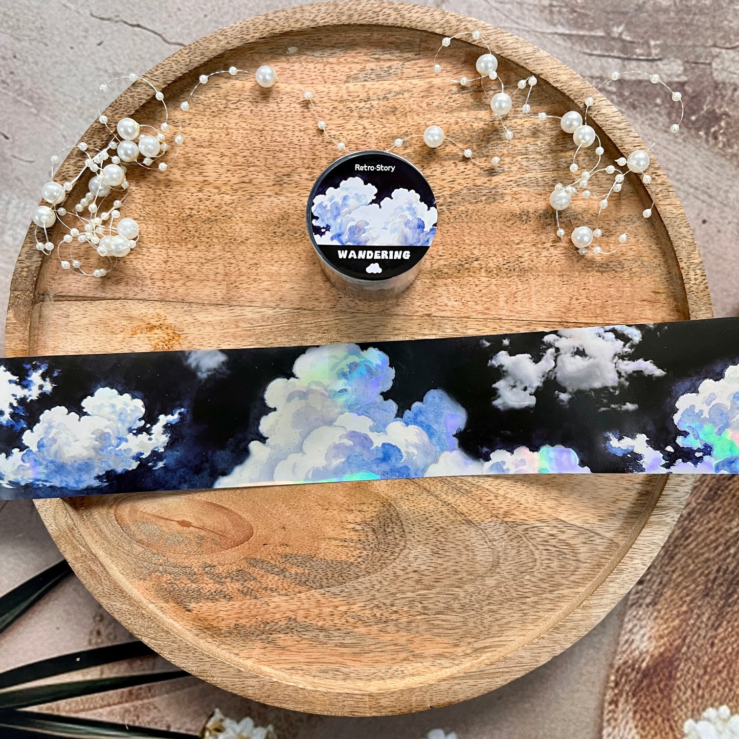 1 Roll Journey Through The Clouds Series Clouds and Sunset Theme Tape