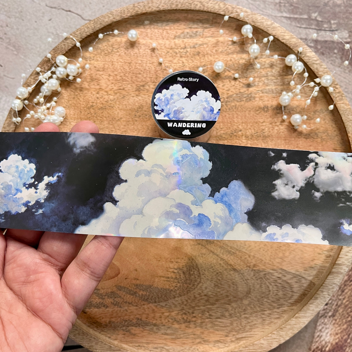 1 Roll Journey Through The Clouds Series Clouds and Sunset Theme Tape