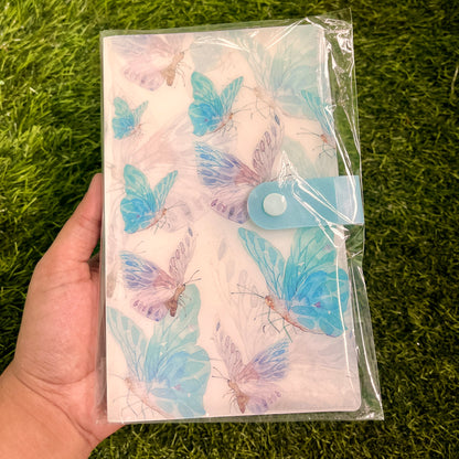 20 Sheets Transparent Storage folder for stickers, money or photo