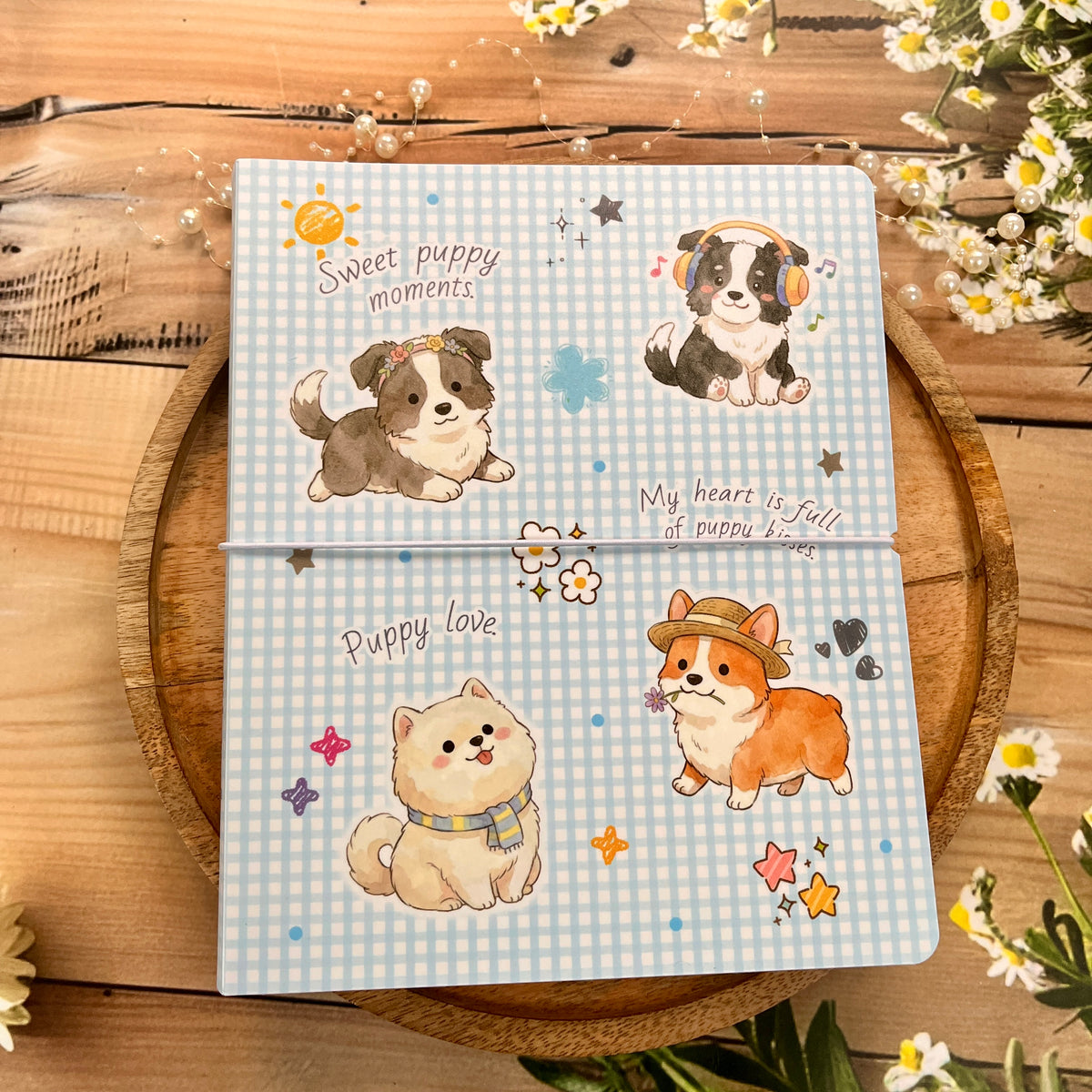 1 Pc Sweet and Cute Cats and Dogs Organizer or Photo Album Notebook