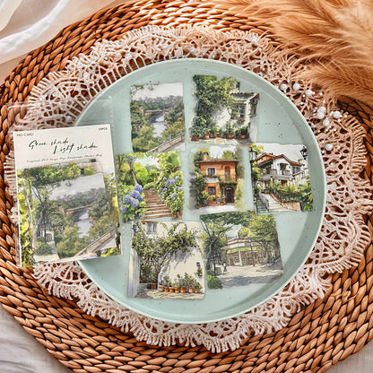 15pcs City Color Series Urban Landscaping Stickers
