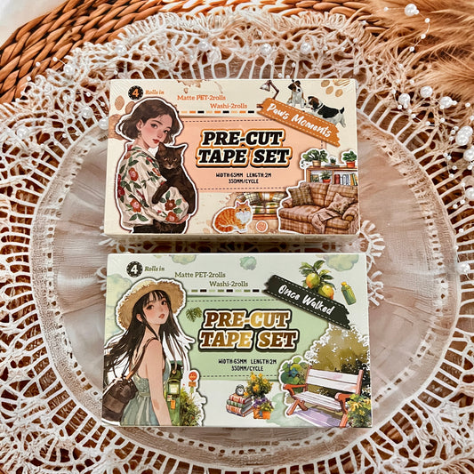 4 Rolls Surprise Time Series INS Characters Life Theme Tape Box