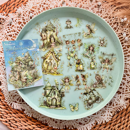 20pcs Forest Spirit Secret Shadow Series Forest Theme Stickers