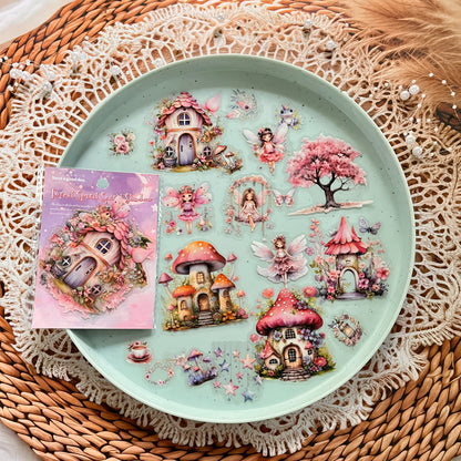 20pcs Forest Spirit Secret Shadow Series Forest Theme Stickers