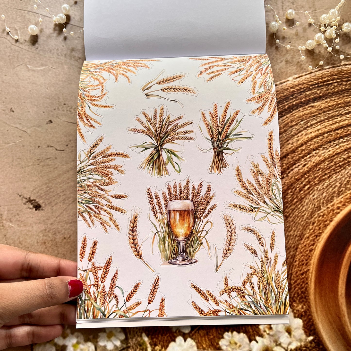 20 Sheets Bubby Feast Fun Retro Character Sticker Book