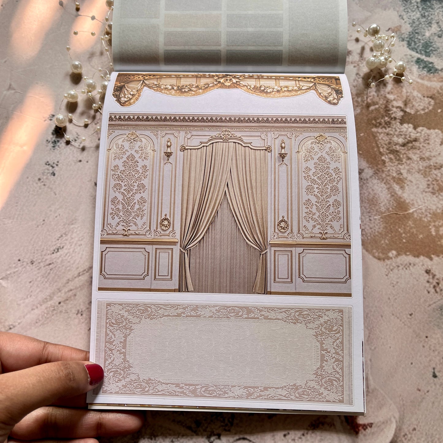 20 Sheets Golden Legend Vintage Retro Character Sticker Book