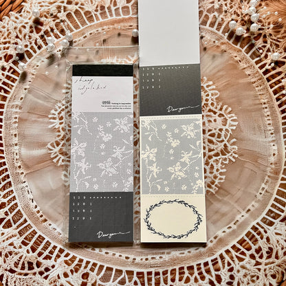 30 pcs Wandering Random Series Light Vintage Long Strip Memo Pad
