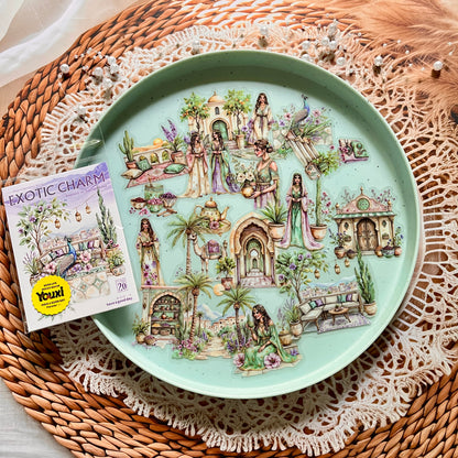 20pcs Exotic Journey Series Travel Scenery Vintage Stickers