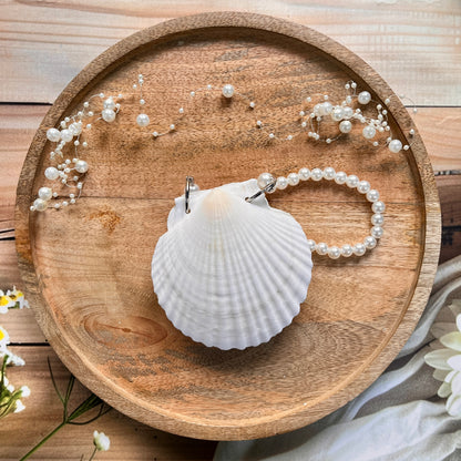 1 Pure White Seashells Handcrafted Eco Friendly Seaside Souvenir Journal