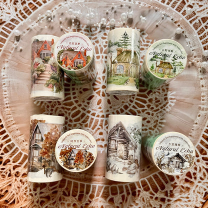 1 Roll Wind Journey Series Journey Landscape Washi Tape