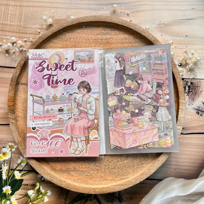 20 Sheets The Beauty of Life Series Creative Sticker Book for Journaling