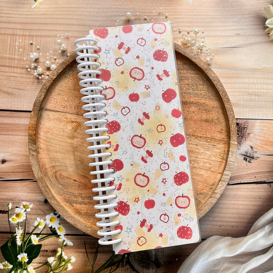 60 Sheets Storage Album Light Fruit Patterned Album For Journaling Stickers