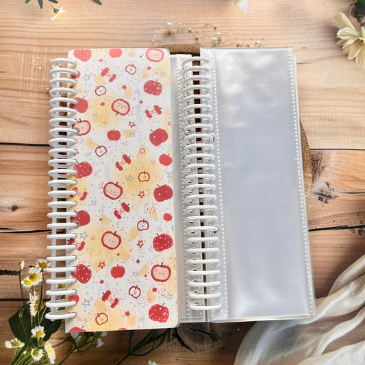 60 Sheets Storage Album Light Fruit Patterned Album For Journaling Stickers