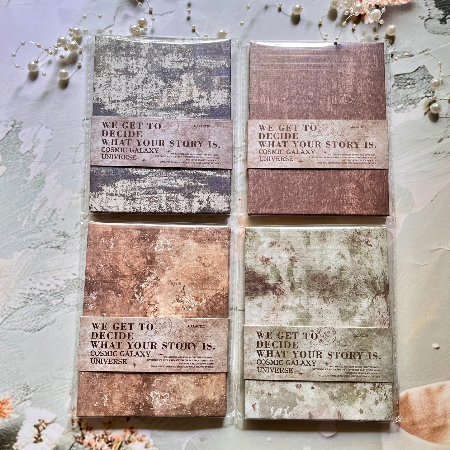 1 Pc Volume Life Journal Series Foldable Notebook