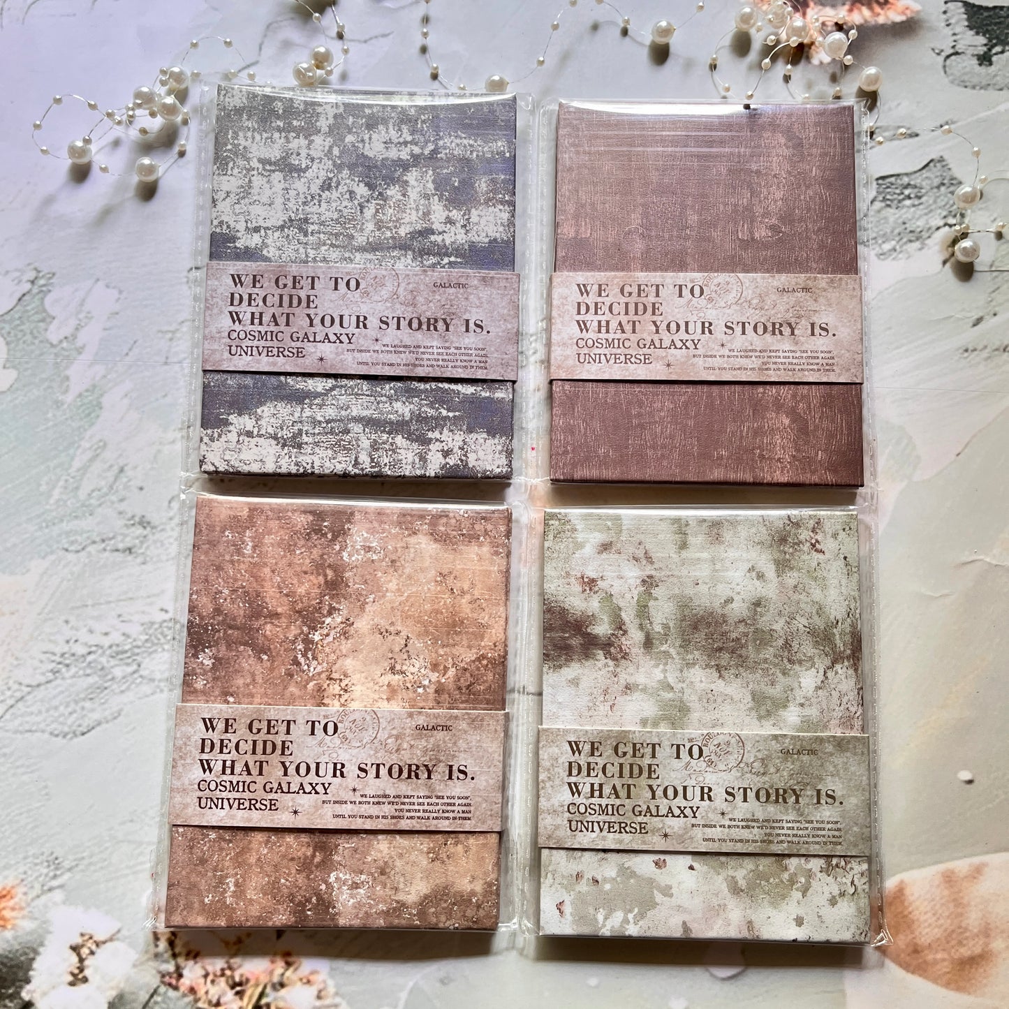 1 Pc Volume Life Journal Series Foldable Notebook