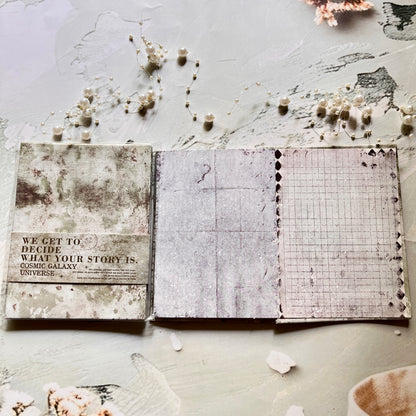 1 Pc Volume Life Journal Series Foldable Notebook