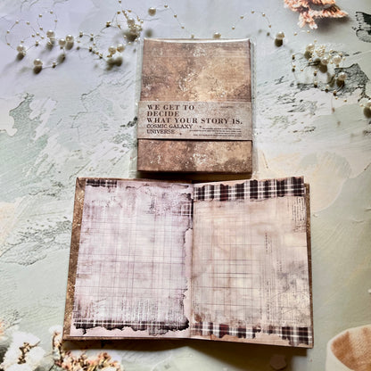 1 Pc Volume Life Journal Series Foldable Notebook