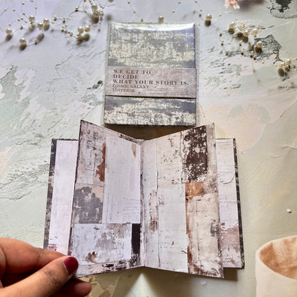 1 Pc Volume Life Journal Series Foldable Notebook