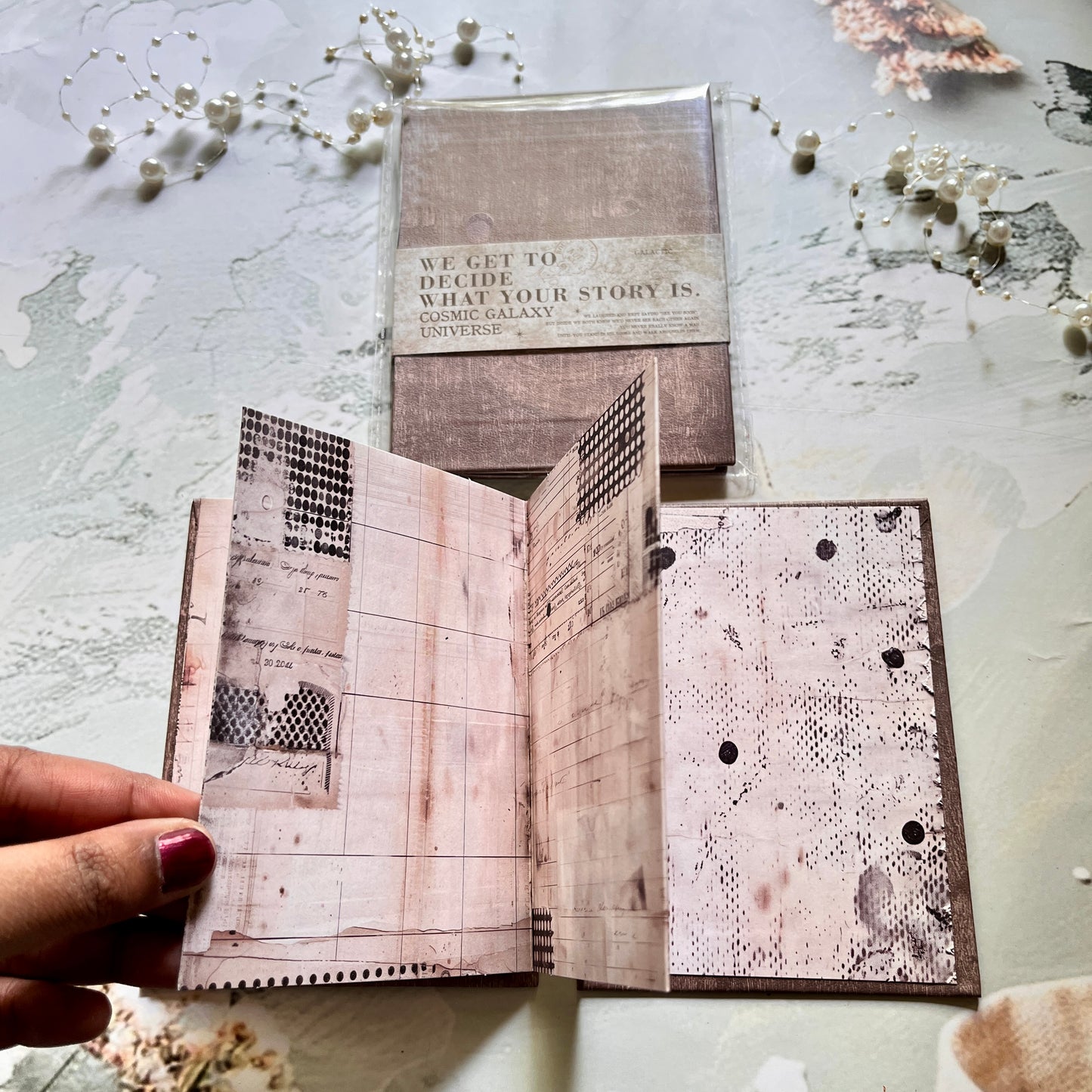 1 Pc Volume Life Journal Series Foldable Notebook