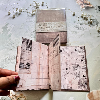 1 Pc Volume Life Journal Series Foldable Notebook