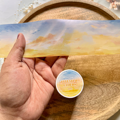 2M Roll Sky Cloudscape Series Sky-Themed Pet Tape