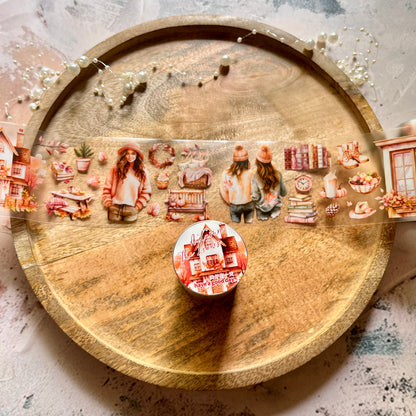 1 Roll Leaves in Your Album Series Autumn Matte Pet Tape