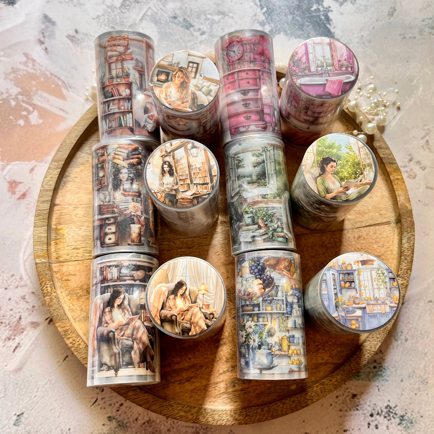 2M Roll Bright Day Series Life Theme Character Pet Tape