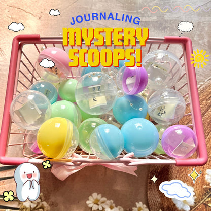 Mystery Scoop Ball – Stationery & Journaling Surprise
