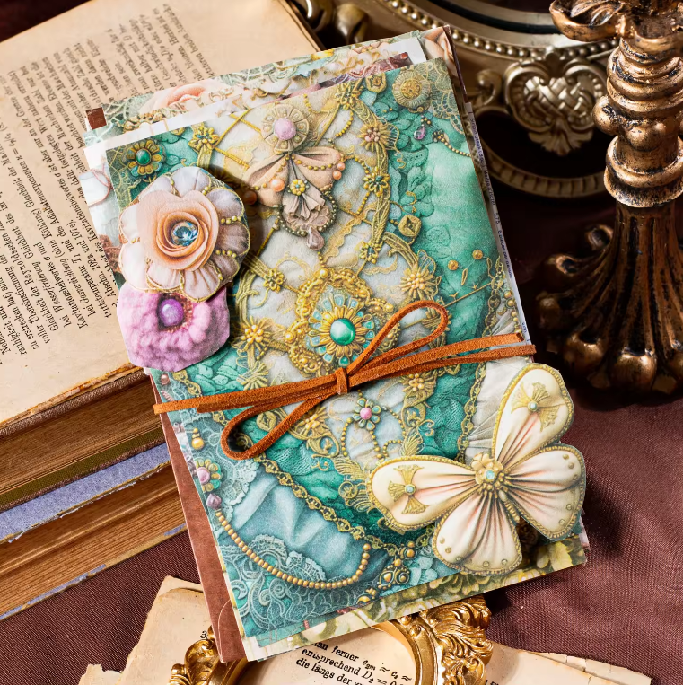 30pcs/pack Gorgeous Dream Series Vintage Material Paper