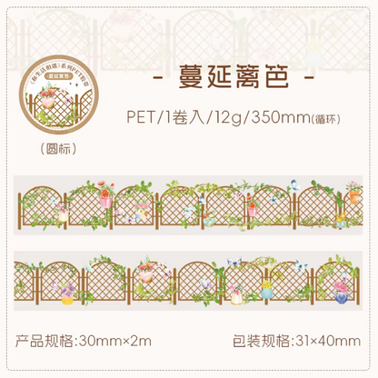 1 Roll Life Encounter Series people and houses PET Tape