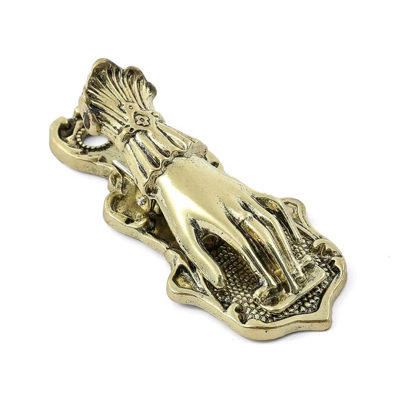 1 Pc Noblewoman's Hand Vintage Handbook Metal Clip