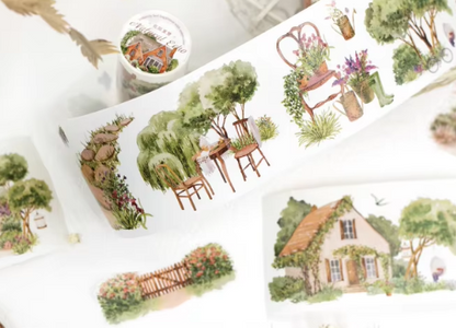 1 Roll Wind Journey Series Journey Landscape Washi Tape