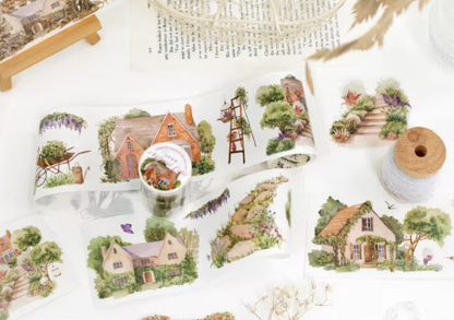 1 Roll Wind Journey Series Journey Landscape Washi Tape