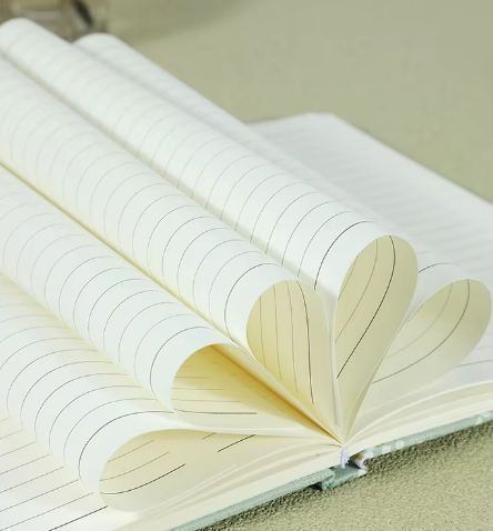 A5 Hardcover Cloth Lined Notebook for Journaling