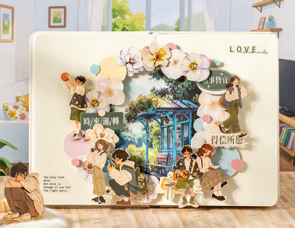 20 Pcs Love Evolution Series Couple Theme Stickers