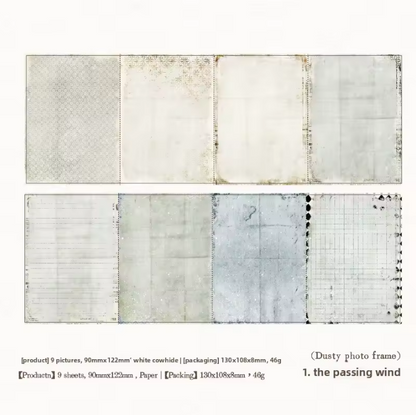 1 Pc Volume Life Journal Series Foldable Notebook