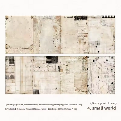 1 Pc Volume Life Journal Series Foldable Notebook