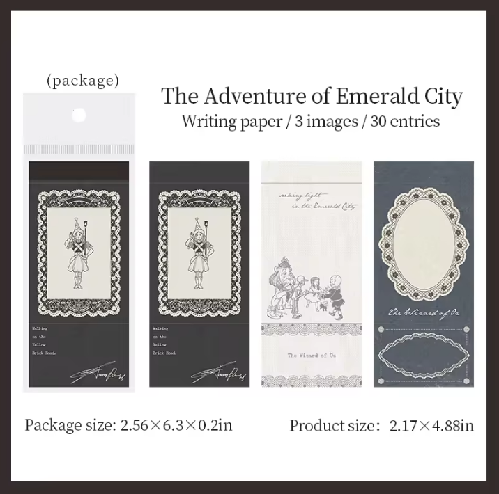 30 Pcs Fairy Tale Little Joys Series Memo Pad for Journaling